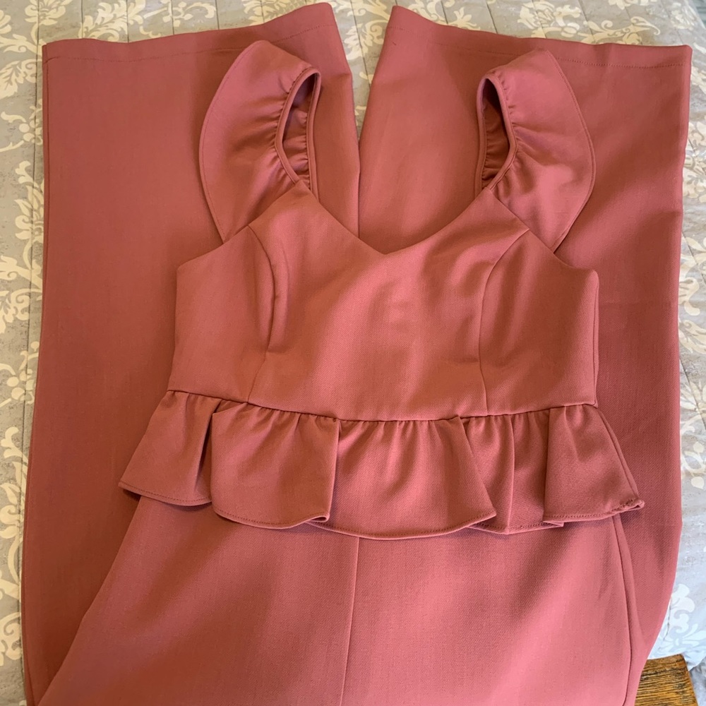 Gianni Bini, Mauve pants suit size S, NEW - Picture 4 of 5
